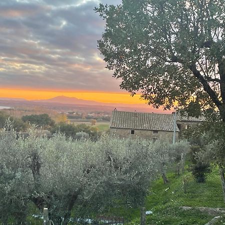 Private Stone Cottage With Starlink & Lake View Tuoro sul Trasimeno Ngoại thất bức ảnh